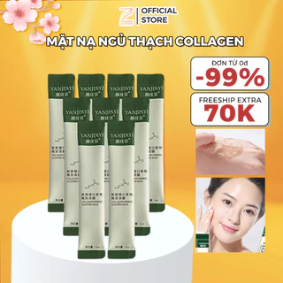 Mặt nạ ngủ thạch Collagen giúp nâng cơ mặt bổ sung collagen lẻ 1 gói Zentop