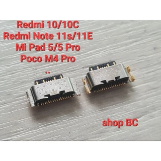 (85k/10c)Chân sạc rời Xiaomi Redmi 10/10C,Redmi Note 11/11s/11E,Mi Pad 5,Pad 5 Pro,Poco M4 Pro