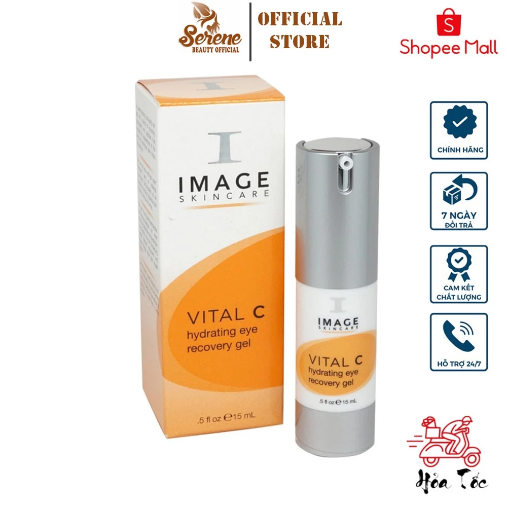 Kem Phục Hồi Chống Thâm Quầng Mắt KARMEL Image Skincare Vital C Hydrating Eye Recovery Gel 15ml