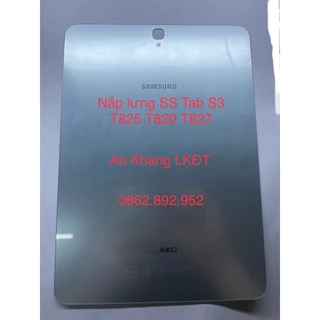 Nắp Lưng SS Tab S3 T825 T820 T827 Màu Bạc Bản Chữ Samsung zin nguyên bản