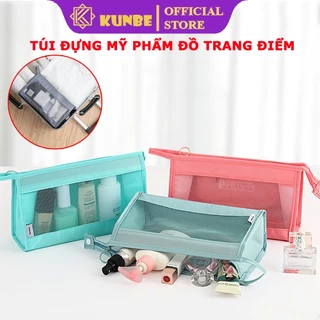 Túi Đựng Mỹ Phẩm Đồ Trang Điểm Du Lịch KUNBE Để Vali Tiện Lợi