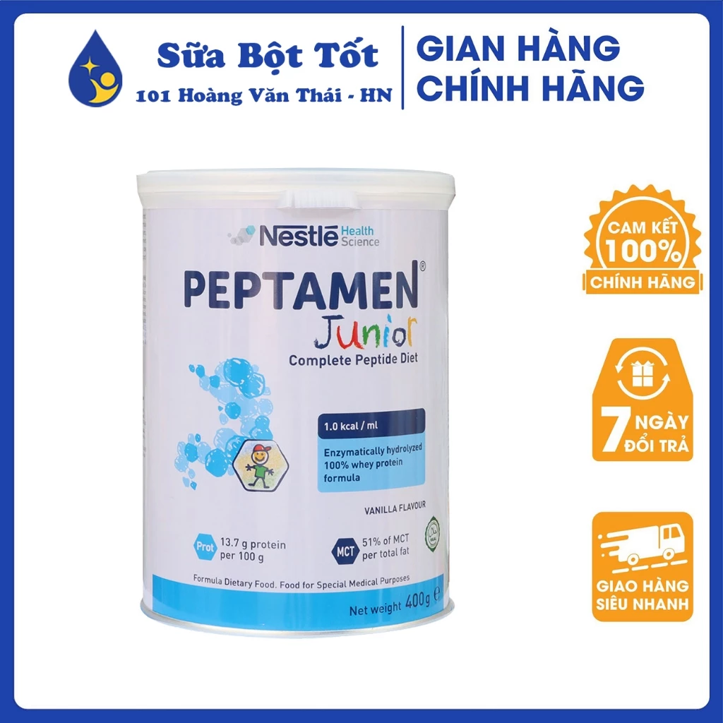 Sữa Peptamen Junior 400g (Trẻ từ 1- 10 tuổi)