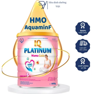 Sữa bột IQ PLATINUM MAMA tăng cường đề kháng ngăn ngừa thiếu máu, thiếu sắt, giúp thai nhi phát triển tốt