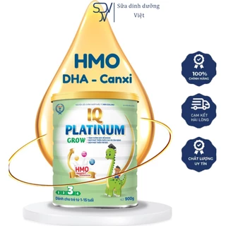 Sữa IQ PLATINUM GROW tăng cường đề kháng, giúp con phát triển chiều cao tối đa( dành cho trẻ từ 1-15 tuổi)