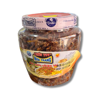 Cá Cơm Chiên Tỏi Chín Tuy hủ 400g