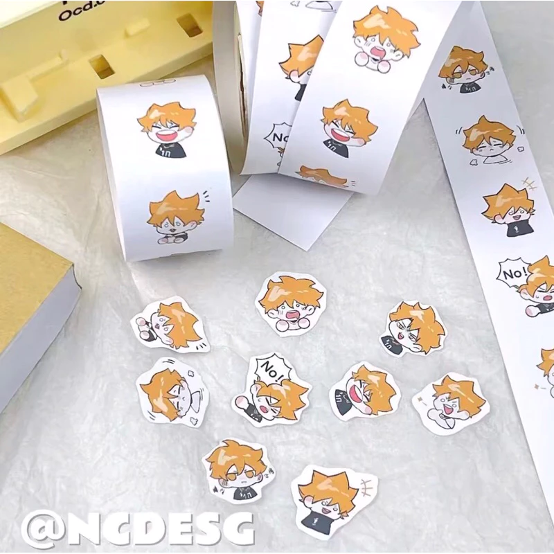 Sticker nhân vật Hinata Haikyuu