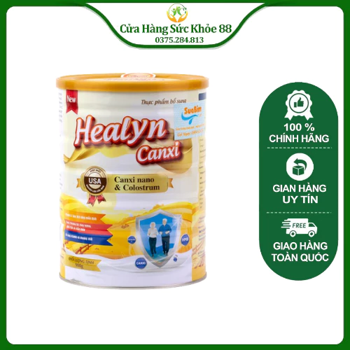 Sữa Canxi Hữu cơ Healyn Canxi -Hộp 800g