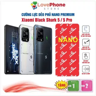 Cường lực Xiaomi Black Shark 5 / 5 Pro dẻo phủ Nano Premium chống xước bảo vệ màn hình - Love Phone