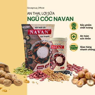 Ngũ cốc Navan Dinh Dưỡng Cho Mẹ Bầu An Thai, Mẹ Bỉm Lợi Sữa