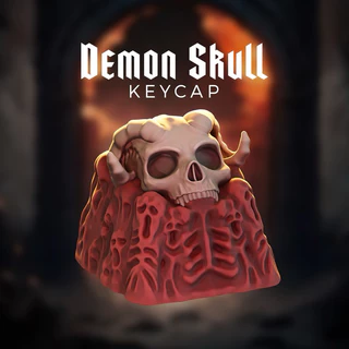 Keycap Demon Skull - Keycap Artisan