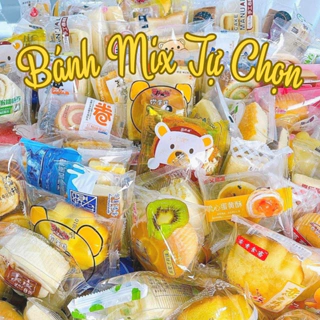 Tổng Hợp Bánh Tươi Đài Loan Tự Chọn Đủ Loại, đồ ăn vặt nội địa, Bánh Mix Đài Loan