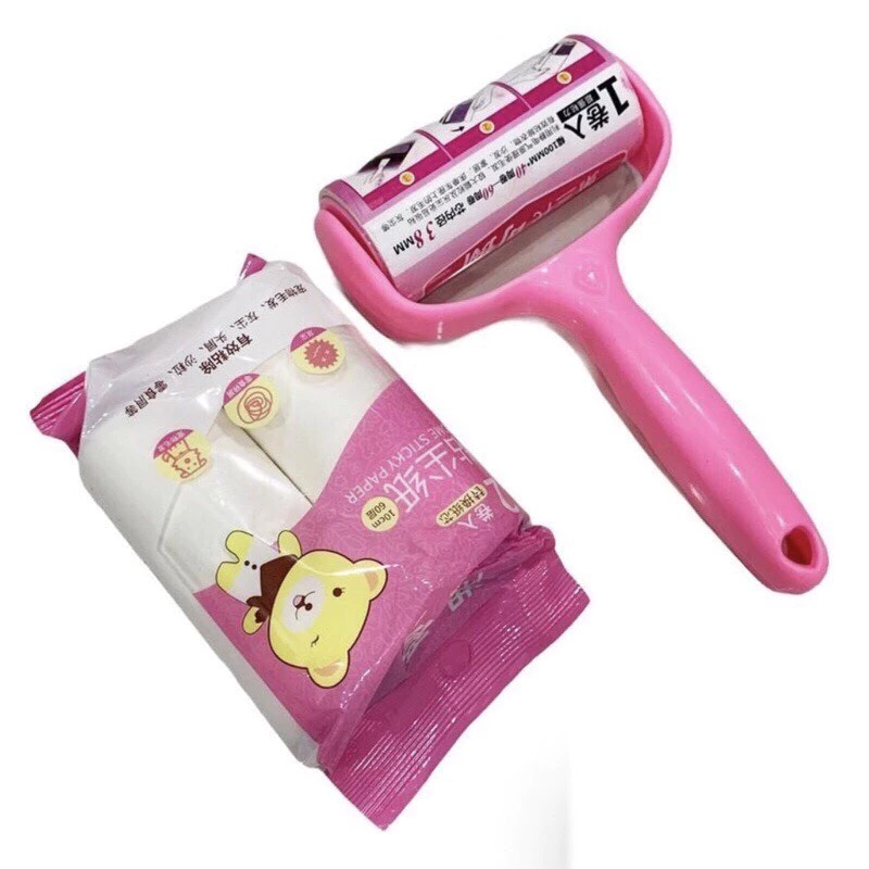 Cây Lăn Bụi Dùng Cho Quần Áo, Chăn Ga, Sofa - Lõi Dự Phòng 60 Lớp, Thanh Lăn Lông Chó Mèo Làm Sạch Hiệu Quả tại harmonie