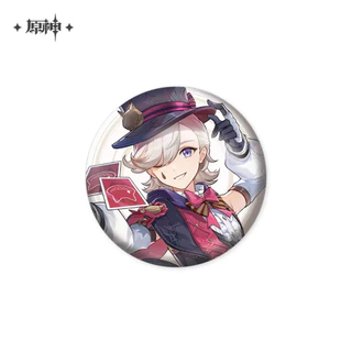 [Có sẵn] Badge (huy hiệu)/Clearfile Lyney/Lynette/Freminet official Genshin Impact