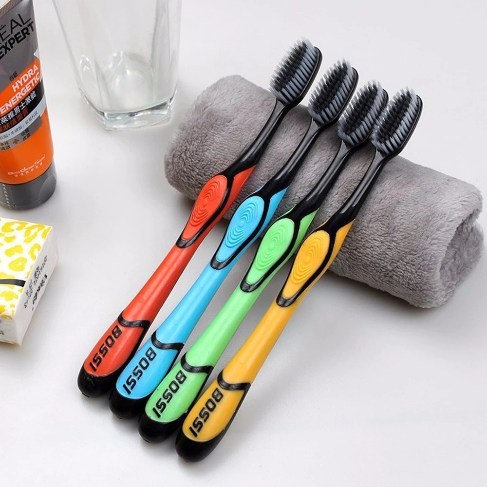 Bàn chải đánh răng Bossi than tre hoạt tính hàn quốc chất lượng tốt -B23