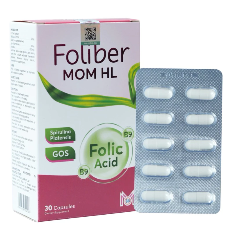 Viên uống Foliber mom HL