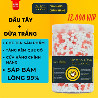 Sáp Wax Lông Nách Wax Lông Bikini MCWAXING Thơm Hương Dâu Tây Dùng Cho Da Nhạy Cảm