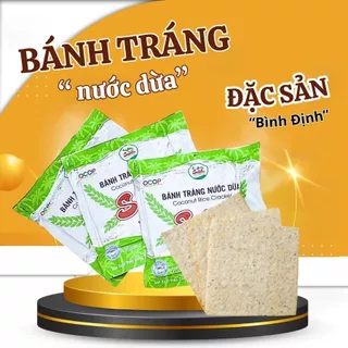 ComBo 3 Bánh Tráng Nướng Sachi, Bánh Tráng Nước Dừa Đặc Sản Tam Quan Giòn Xốp 75gr