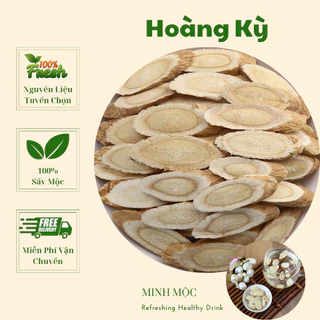 Hoàng Kỳ thái lát, lát to đều khô hàng loại 1