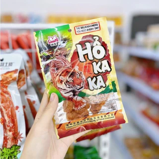 Thịt hổ Kaka, Snack miếng cay thịt hổ ăn vặt tuổi thơ (gói 18g)