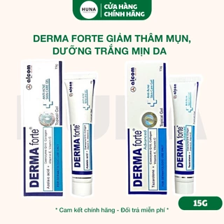 Derma Forte Giảm Thâm Mụn, Dưỡng trắng mịn da - Bản Thường và bản Advanced