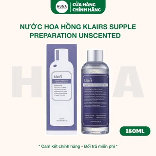 [Hàng Cty] Nước Hoa Hồng Klairs Supple Preparation Unscented Toner Không Mùi