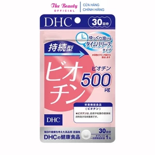 DHC Viên uống Biotin ngăn rụng tóc, hỗ trợ mọc tóc Biotin gói 30 viên (30 Ngày)