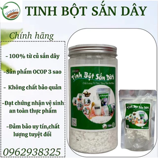 Tinh bột sắn dây nguyên chất Viagri giúp tăng kích thước vòng 1,làm đẹp da,thải độc thanh nhiệt cơ thể