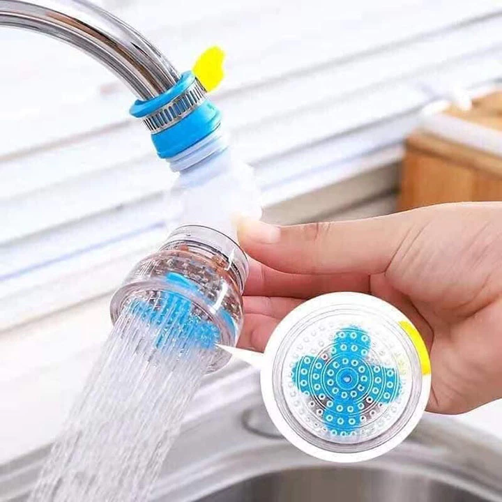 Đầu vòi nước silicon- bộ đầu lọc nước tăng áp từ vòi xoay 360 độ. BA4823