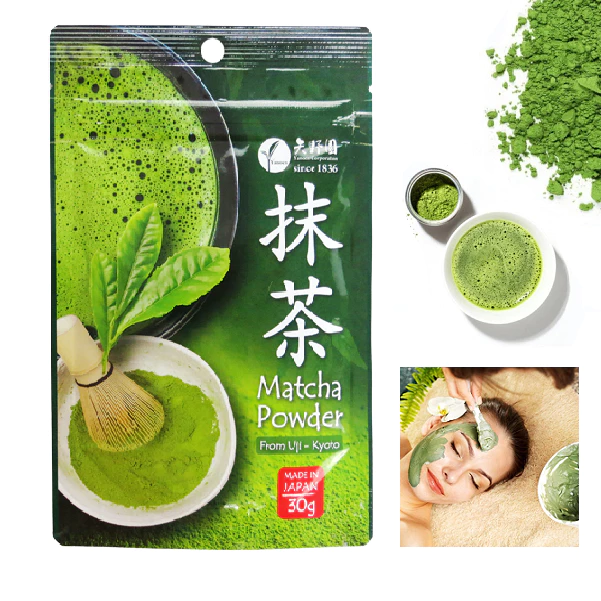 [Đến Từ Nhật Bản 🇯🇵 ] Bột Trà Xanh Matcha Uji Yanoen Trọng Lượng 30Gram Hỗ Trợ Sức Khỏe