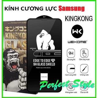 Cường lực KingKong Full màn Samsung Galaxy A05 A05S A02 A02S A03 A03S A03 Core A04 A04S Độ trong suốt đạt chuẩn HD