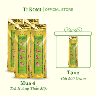 Trà Hoàng Thảo Mộc (COMBO 4) Thanh Nhiệt Giải Độc Mát Gan, Giúp Ngủ Ngon, Ổn Định Đường Huyết TIKOMI