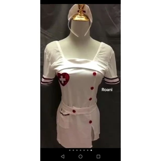 (kèm video thật) váy cosplay y tá đồ ngủ quyến rũ