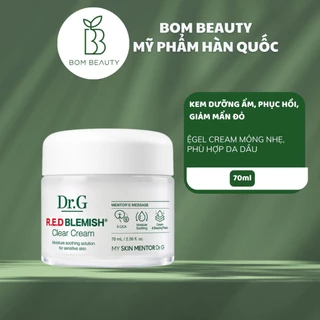 Kem dưỡng cho da dầu mụn DrG Dr.G Red Blemish clear cream