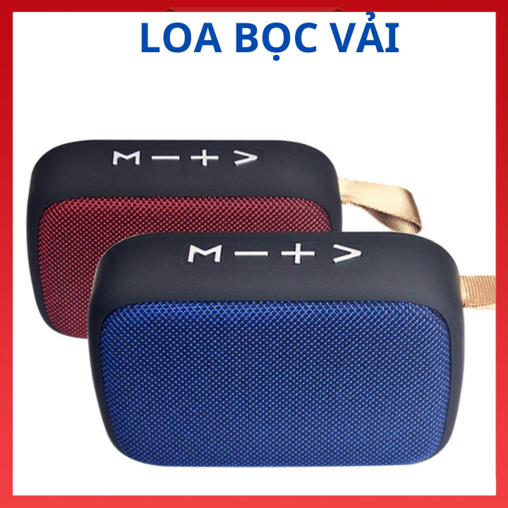 Loa bluetooth mini không dây , Loa Bluetooth mini bọc vải sang Trọng, Nghe nhạc cực đã -Bảo hành 12 tháng
