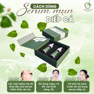 Serum Diếp Cá IGREEN