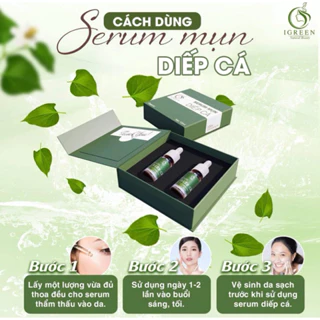 Serum IGREEN căng bóng, mịn màng