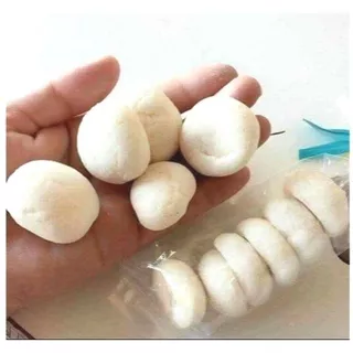 Bánh bao sữa trắng mini 10 bịch/xâu (60 cái)