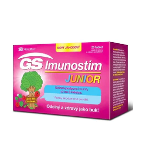 GS IMUNOSTIM JUNIOR – VIÊN NGẬM TĂNG CƯỜNG MIỄN DỊCH, SỨC KHỎE ĐƯỜNG HÔ HẤP CHO BÉ (HỘP 20 VIÊN)