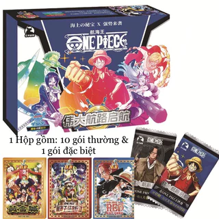 Gói thẻ bài đồ chơi OnePiece, thẻ bài nhân phẩm sưu tập Luffy, sưu tầm & boardgame Onepiece