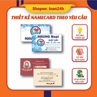 IN CARD VISIT - MIễn phí THIẾT KẾ THEO YÊU CẦU