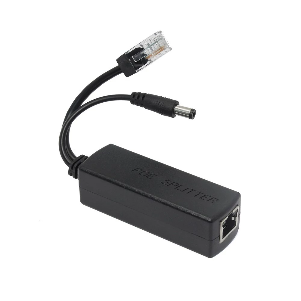 Bộ Chuyển Đổi Splitter POE 48v sang 12v Cho Camera IP Không POE - Splitter POE Loại tốt
