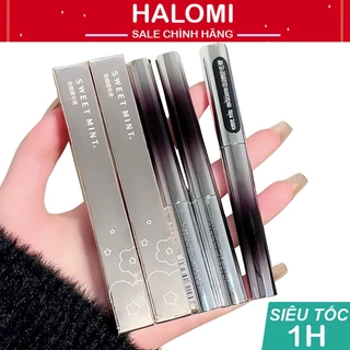 Mascara Sweet Mint Long Curling chuốt mi dài và cong mi đầu chải nhỏ chống nước lâu trôi