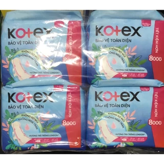 HCM - (Gói 20 Miếng 23cm)- Combo 4 Gói Băng Vệ Sinh Kotex Bảo Vệ Toàn Diện -Kotex Khô Thoáng Siêu Mỏng Cánh