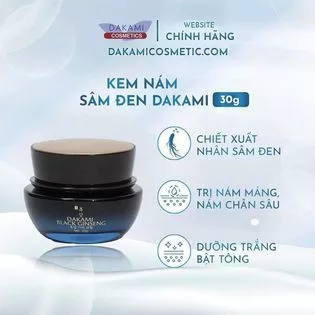 🐉 KEM NÁM NHÂN SÂM DAKAMI NGÀY ĐÊM MẪU MỚI, TRẮNG DA MỜ NÁM RẤT HIỆU QUẢ