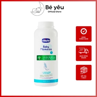 Phấn rôm tinh bột gạo Chicco 0M+ 150g