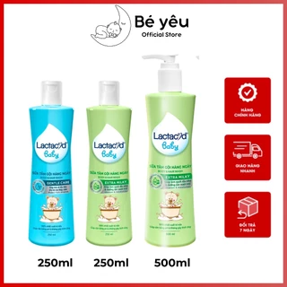 Sữa tắm gội Lactacyd Baby Extra Milky/ BB 250ml/500ml