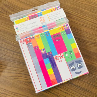 Set 2 Tấm Tem dán Lego Numberblocks 🌈 Stickers Numberblocks