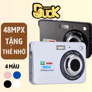 (Tặng thẻ nhớ ) BẢN V2 48MEGAPIXELS - Máy Ảnh Kĩ Thuật Số Chống Rung Màn Hình Lcd Tft 48mp 720p 8x Zoom Hd 2.7 Inc