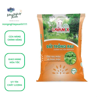 Đất trồng Rau Lavamix bao 22 dm3 khoảng 12kg