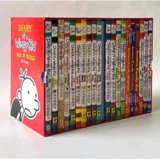 Sách - Tiếng Anh - Diary Of A Wimpy Kid - Nhật Ký Chú Bé Nhút Nhát (trọn bộ 22 cuốn)